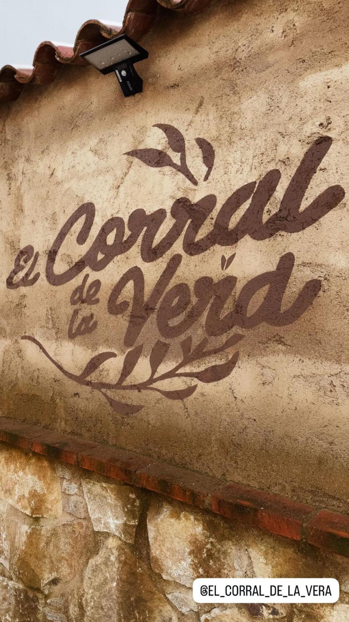 El Corral De La Vera Losar De La Vera Buitenkant foto